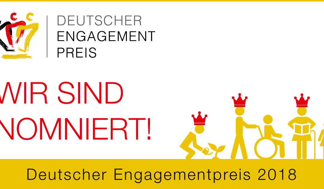 Zimmerwetter für Deutschen Engagementpreis 2018 nominiert